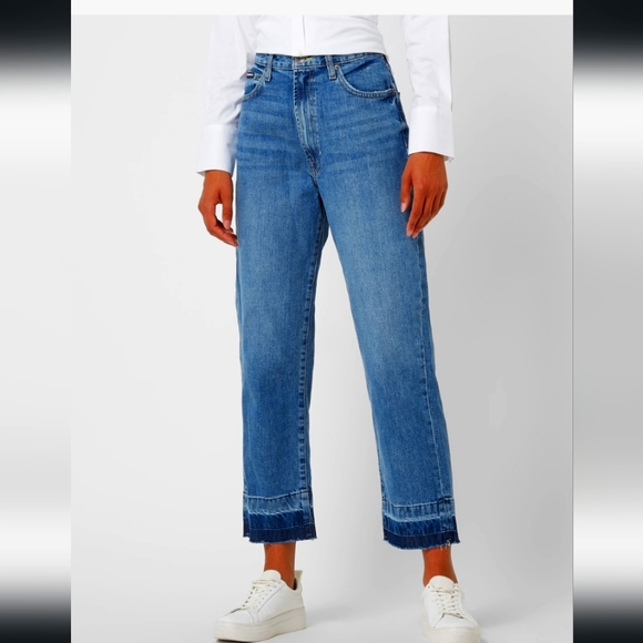 DKNY Straight High-Rise Jeans Model ‘Kent’ - Picture 1 of 15